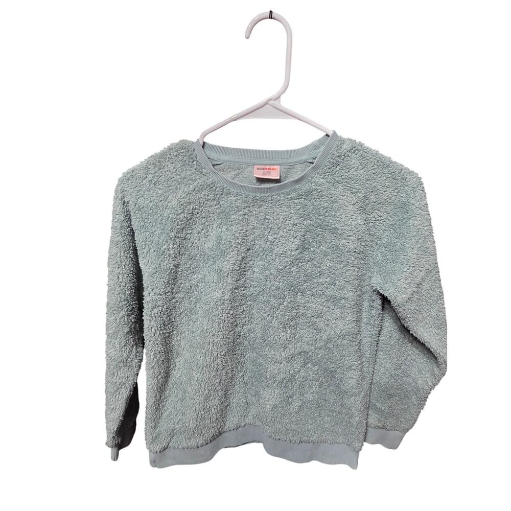Blue Fuzzy Sweater - 32 Degrees - M 10/12